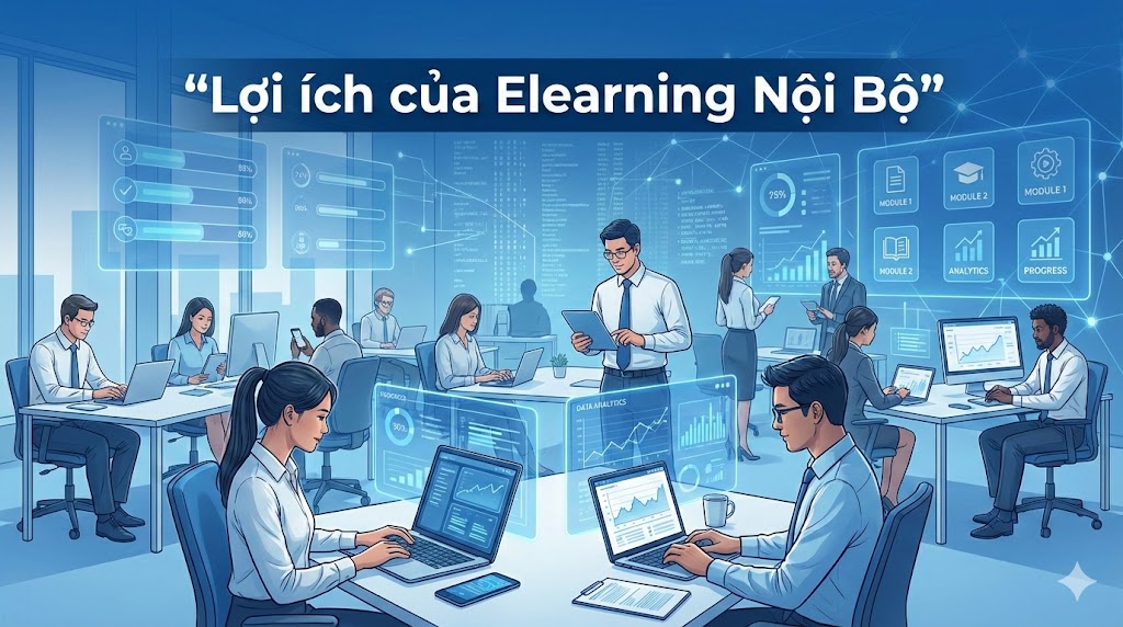 Lợi ích của Elearning nội bộ đối với doanh nghiệp và nhân sự